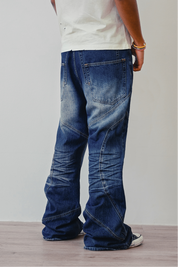 MICK JAGGER FLARES (DARKWASH)