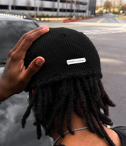 LEATHER HEAD - BLACK