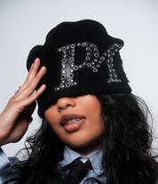 LEATHER HEAD - BLACK