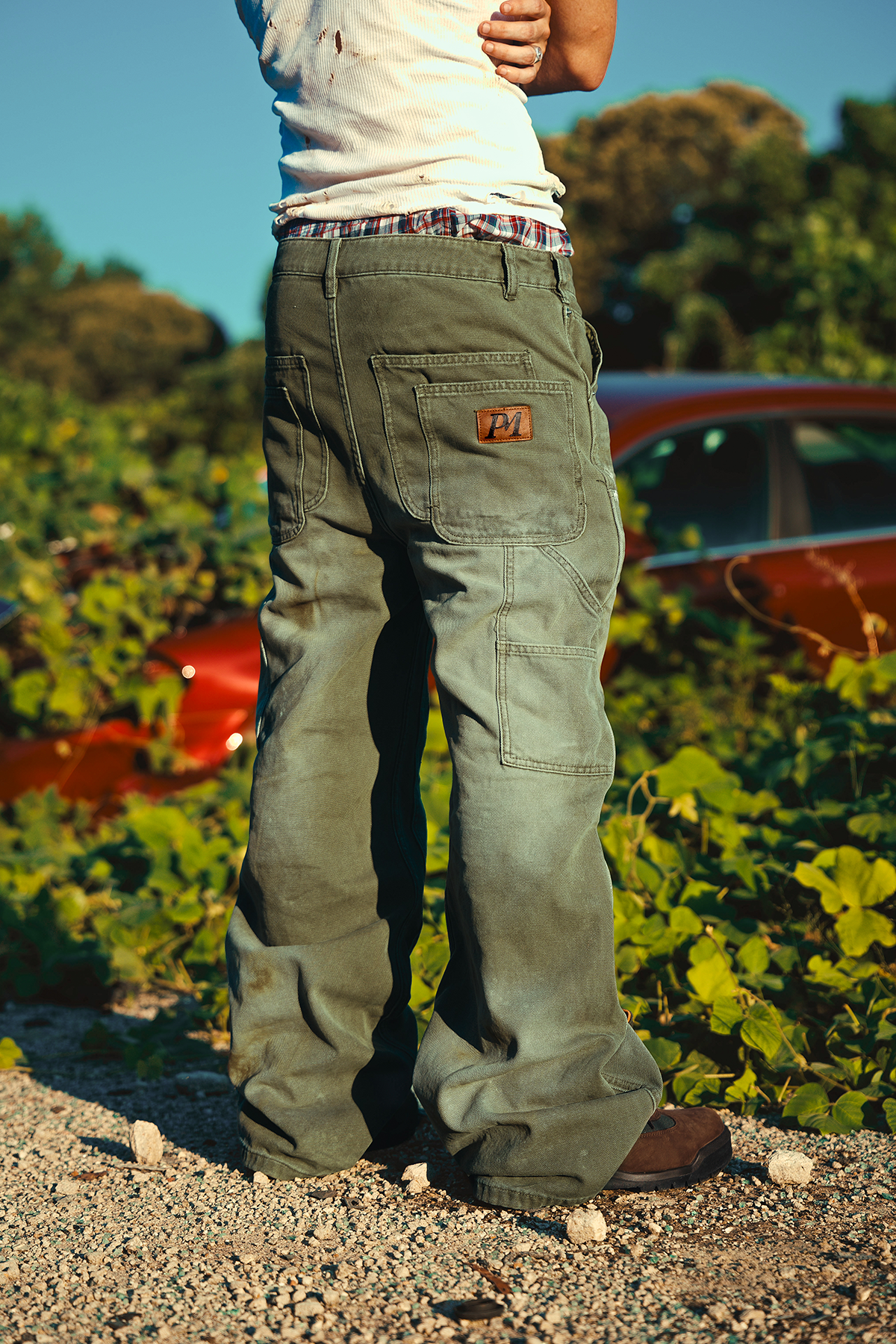 PATELLA CARPENTER PANTS (OLIVE)
