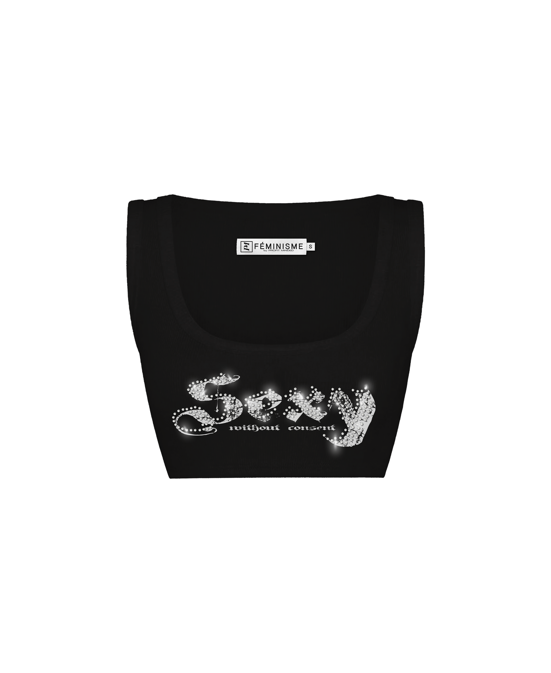 ‘No Consent’ Women Crop Tops