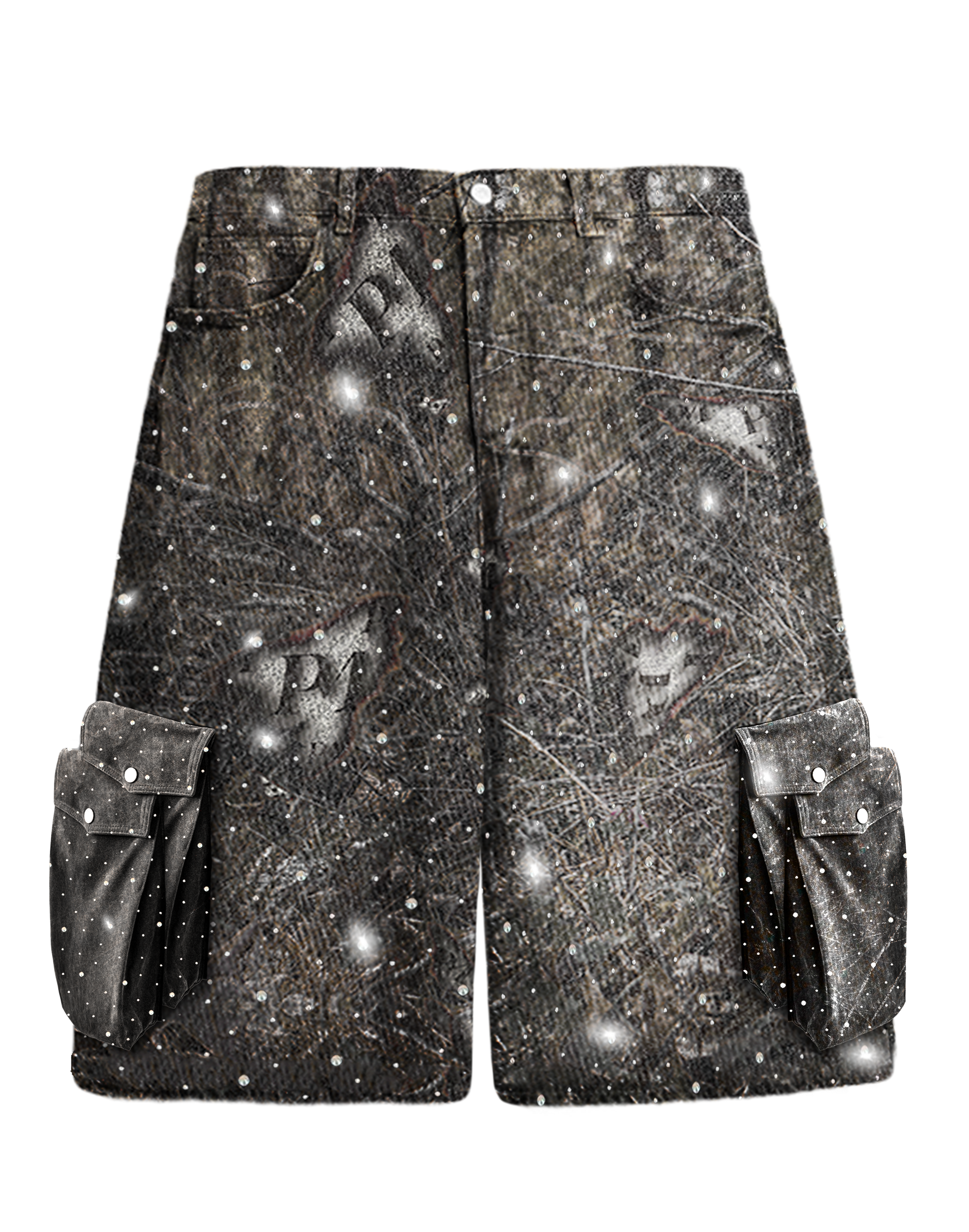 'FLASHBANG' CAMO JORTS