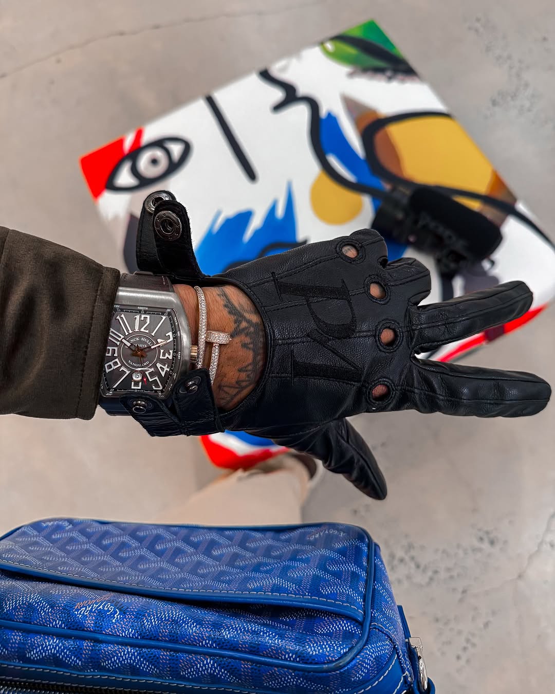 ORENTHAL LEATHER GLOVES