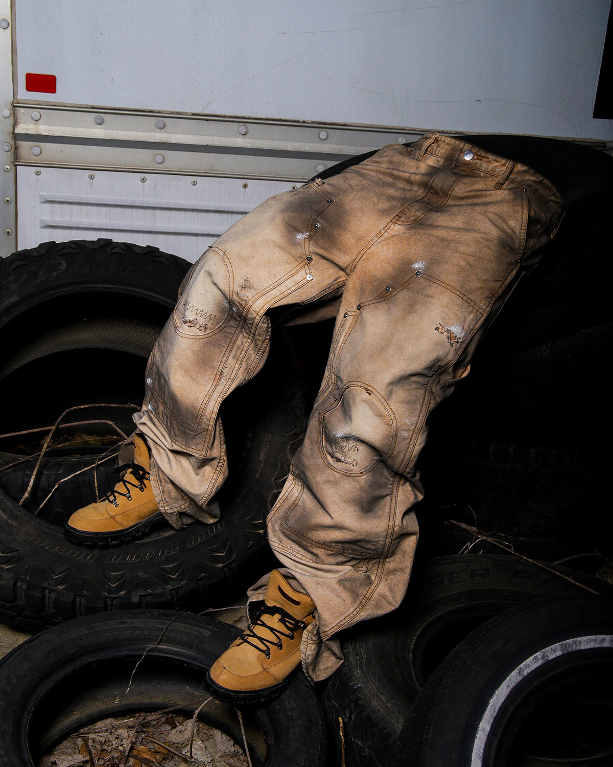 PATELLA CARPENTER PANTS (KHAKI)