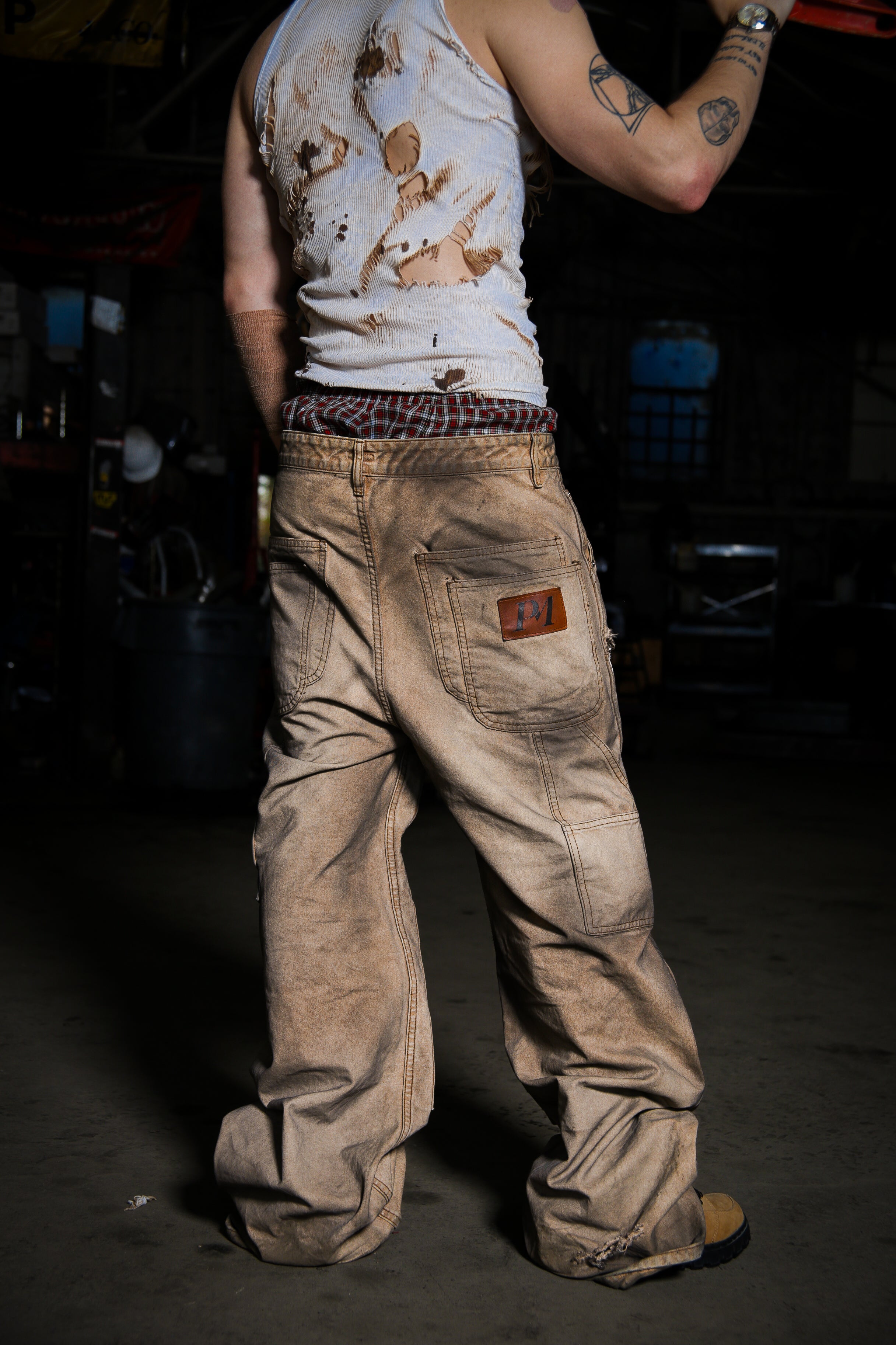 PATELLA CARPENTER PANTS (KHAKI)