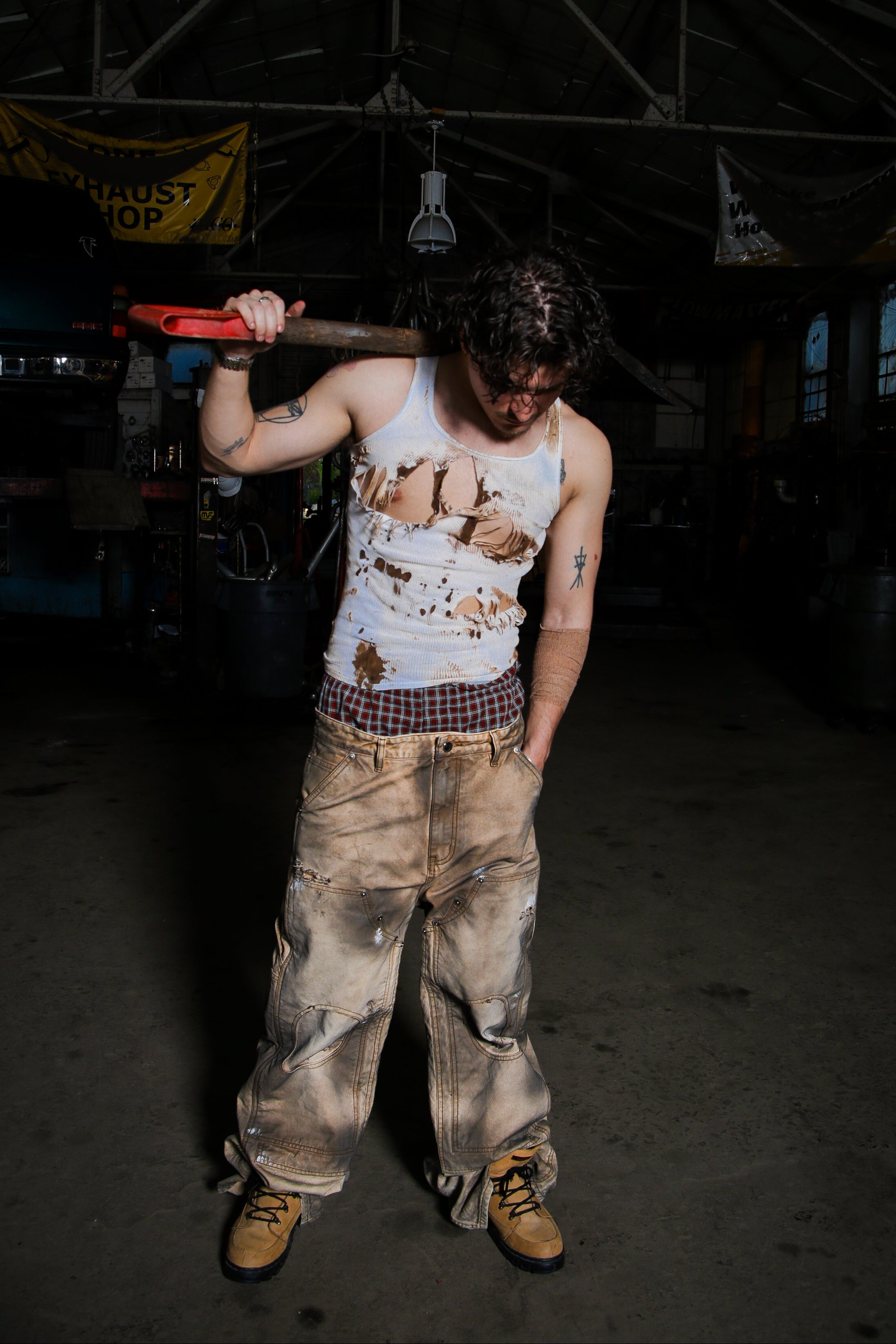 PATELLA CARPENTER PANTS (KHAKI)