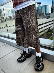 'FLASHBANG' CAMO JORTS