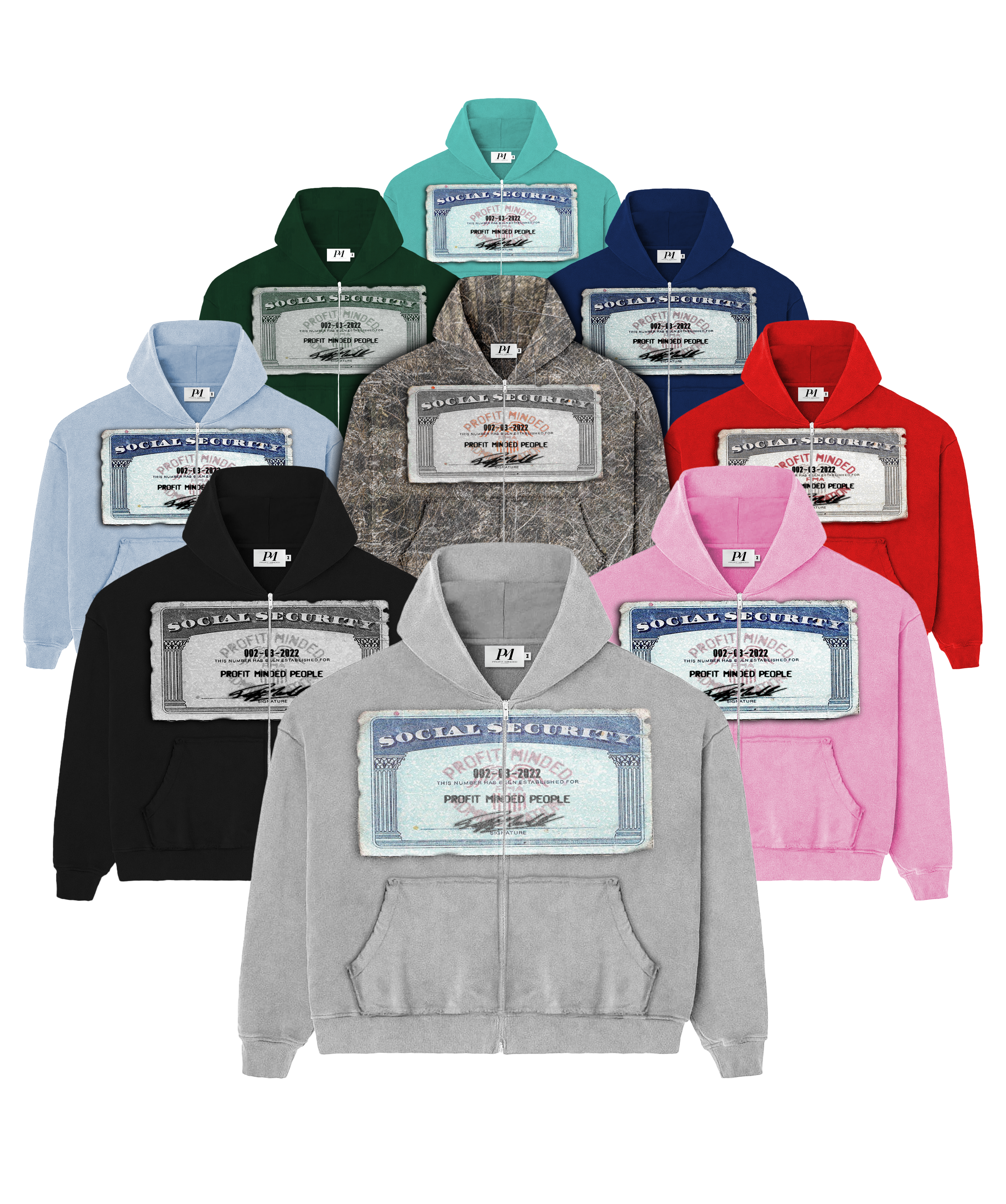 SSN ZIPUP HOODIE