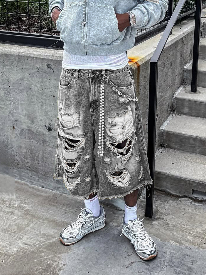 RIPPED OFF JORTS