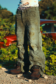 PATELLA CARPENTER PANTS (OLIVE)