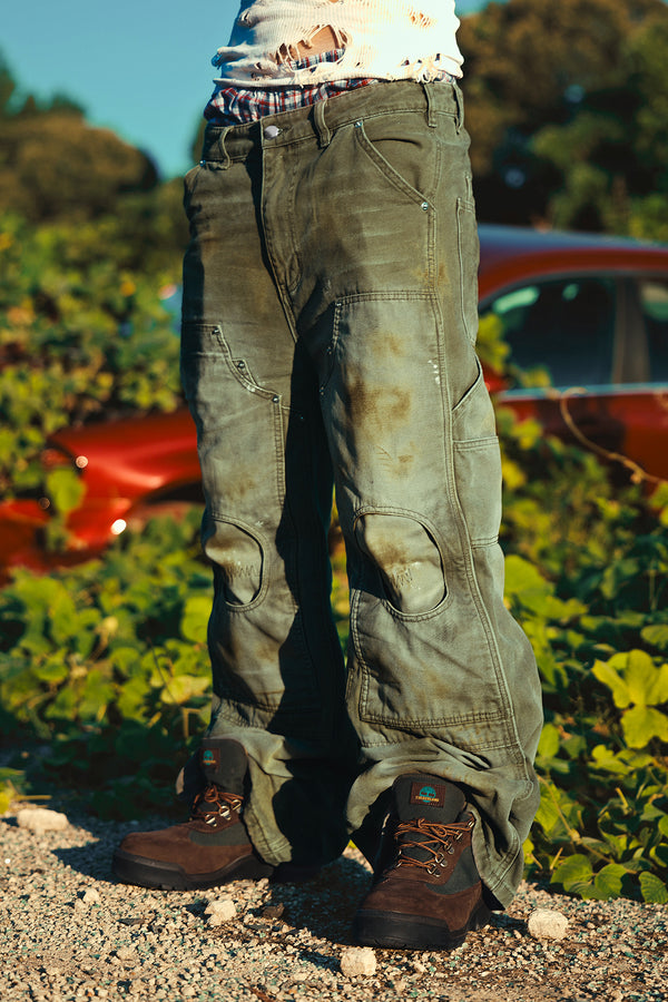 PATELLA CARPENTER PANTS (OLIVE)